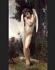 William Bouguereau Famous Paintings - Wet Cupid